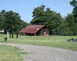 russellville jacks, log barn